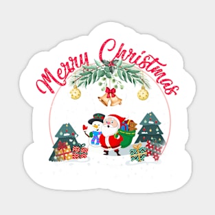 Merry Christmas Sticker